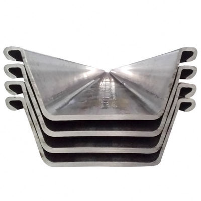 構造のためのQ235 Q275 Q345 Uのタイプ シート山のタイプ2 400x100x10.5mm